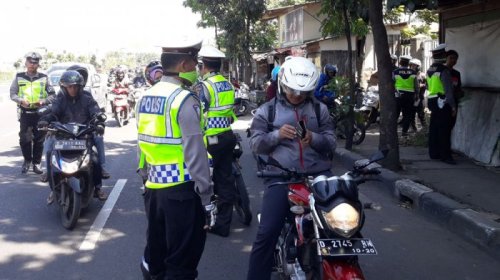 Info Valid A1, Razia Kendaraan Besar-besaran Digelar Serentak di Seluruh Indonesia