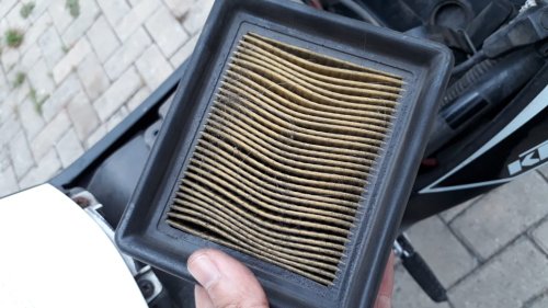 Begini Cara Deteksi Filter Udara Motor Bekas kotor Tanpa Ribet Buka Box Filter