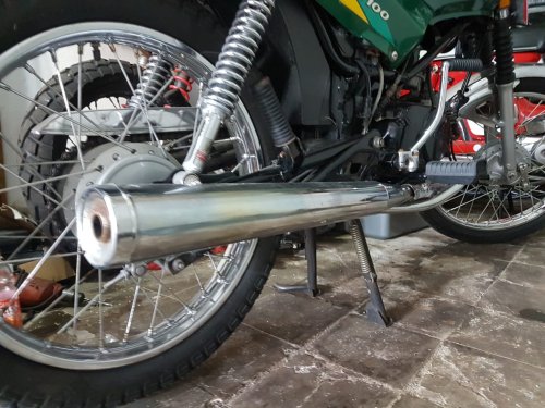 Gak Hanya Kurang Bertenaga, Ini Efek Samping Knalpot Motor Bekas Bocor
