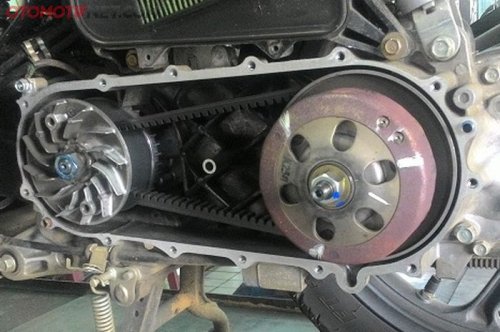 Ternyata Ini Efek V-Belt Motor Matic Kependekan Atau Kepanjangan