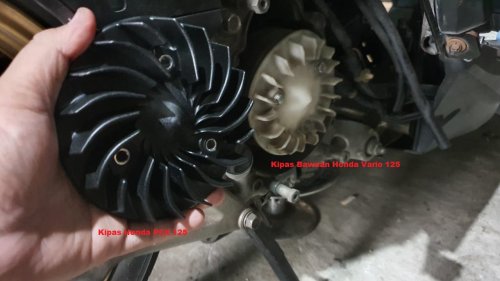 Honda, Cocok Buat Vario Bore Up, Mekanik Ungkap Kelebihan Kipas Honda PCX 125
