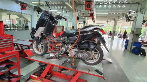 Noken As Yamaha NMAX Baret? Segini Biaya Gantinya di Bengkel Resmi