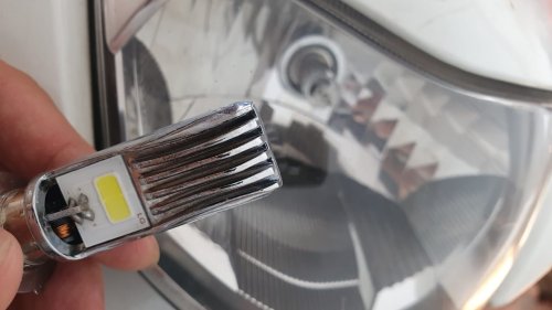 Cara Pasang Lampu LED ke Motor Bekas yang Masih Pakai Bohlam