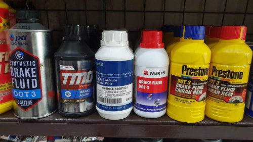 Bukan Pakem, Ini Efek Negatif Pakai Minyak Rem dengan DOT Terlalu Tinggi