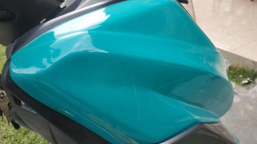 Cara Cepat Merontokkan Cat Lama Di Bodi Motor Bekas, Mudah Sekali
