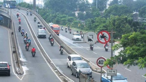 Daerah Terlarang, Motor Tidak Boleh Melintasi Salah Satu Jalan di Jakarta Barat Ini