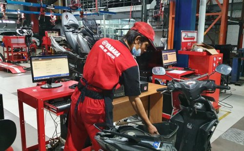 Lebih Praktis, Kartu Servis Gratis Yamaha Berubah Bentuk Jadi Begini