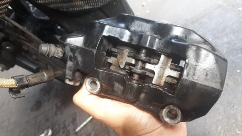 Ini Penyebab Kampas Rem Motor Bekas Masih Tebal Tapi Nggak Pakem
