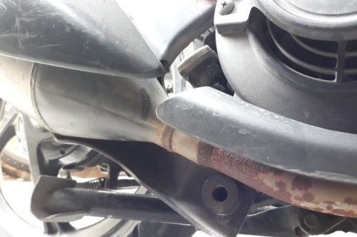 Segini Biaya Las Leher Knalpot Motor Bekas Yang Bocor, Ojol Gratis