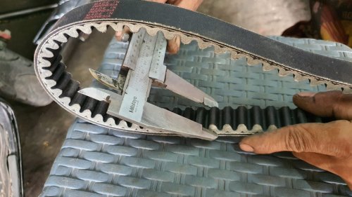 Ternyata Usia V-belt Motor Matic Cuma Segini, Awas Putus Di Jalan