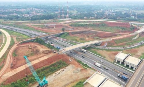 Nataru Belum Siap, Tol Japek II Selatan Baru Siap Dilintasi Pemudik Lebaran 2026