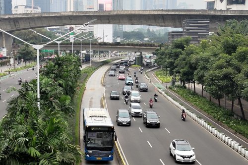 Proyek Galian Satroni Jalan Sudirman Jakarta, Hingga Januari 2026 Berlaku Rekaya Lalu Lintas Begini