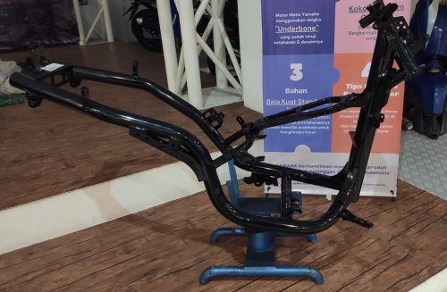 Waspada Rangka Motor Jadi Begini Buat Yang Malas Cuci Motor Bekas