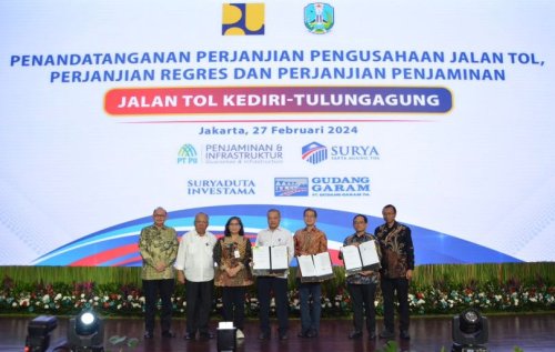 Gudang Garam Berkuasa, Tol Kediri-Tulungagung Tunduk Selama 50 Tahun ke Depan