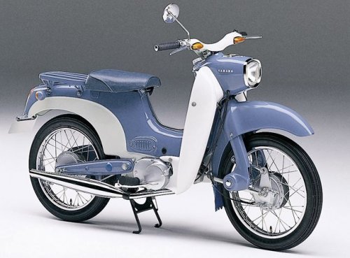 Yamaha, Honda, Bentuk Bodi dan Suspensinya Agak Lain, Inilah Bebek Klasik Yamaha Pesaing Honda Super Cub