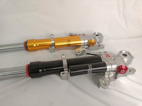 Lagi Ramai Sokbreker Depan Motor Pakai Tabung, Fungsi Atau Hiasan?