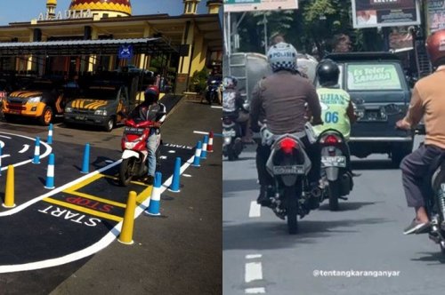 Warga Jateng Siapkan Mental, Ujian Praktik SIM C Terbaru Wajib Tes di Jalan Raya