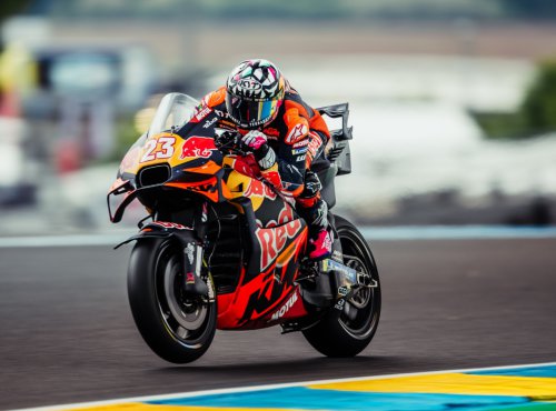 Enea Bastianini Bongkar Penyakit Motor KTM di MotoGP, Terasa Begini di Lintasan Lurus