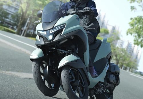 Yamaha, Motor Matic Roda Tiga Yamaha Tampil Lebih Futuristik dan Canggih, Bisa Jalan 326 KM Sekali Full