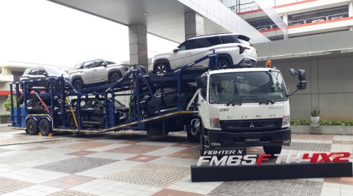 Mitsubishi, Isuzu, Isuzu Giga, Mitsubishi Fuso Fighter X FM65F Meluncur, Siap Tantang Isuzu Giga