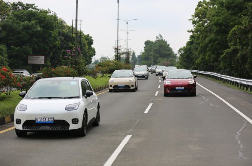 AION UT Digas Jakarta-Bandung PP Satu Kali Charge, Jarak Tempuh Sisa Segini di Akhir Perjalanan