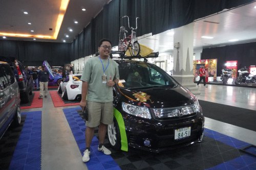Honda, Honda Freed Spike Hybrid Mejeng di ICS 2025, Stiker Bikin Nostalgia Masa Kecil