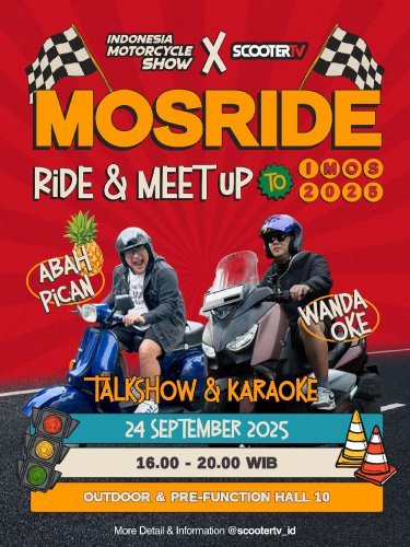 Tak Cuma Pameran, IMOS 2025 Juga Bawa Agenda Unggulan Bertajuk Mosride