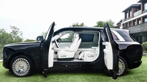 Pabrik Pengering Rambut RIlis Mobil Listrik, Desain Mirip Mobil Sultan Ini