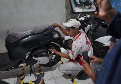 Sehari Bareng Scoopy, dari Ngintip Proses PDI Sebelum Unit Dikirim sampai Rolling City Berakhir Ngopi