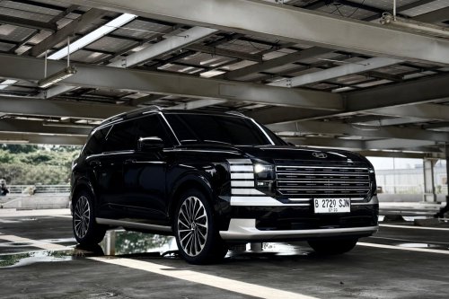 Spion Tengah Hyundai Palisade Hybrid Canggih, Siasati Bodi Bongsor