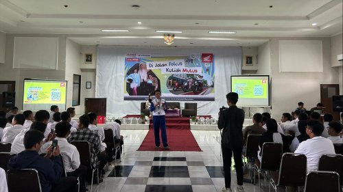 Angka Kecelakaan di Solo Naik Tajam, Astra Motor Jateng Geruduk Kampus Kasih Wejangan Ini