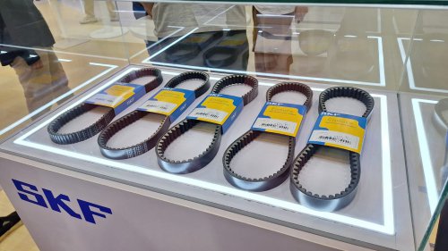 SKF Akan Luncurkan V-belt Motor Matic yang Diklaim Jauh Lebih Awet