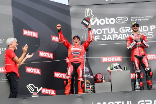 Ducati, Bos Ducati Tiba di Sirkuit Mandalika Dengan Banyak Luka, Ini Biang Keroknya