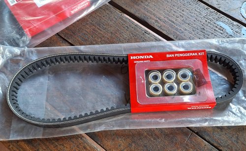 Kelihatannya Mirip, Ini Perbedaan Ukuran V-belt pada CVT Motor Matic