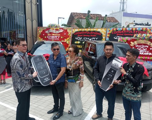 Chery Buka Dealer Baru di Yogyakarta, 3 Tipe Ini Jadi Paling Laris