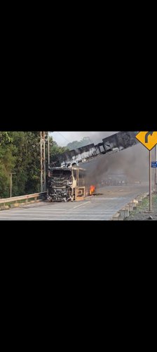 Bus Damri Terbakar di Tol Cikampek, Dugaan Awal Korsleting Kabel