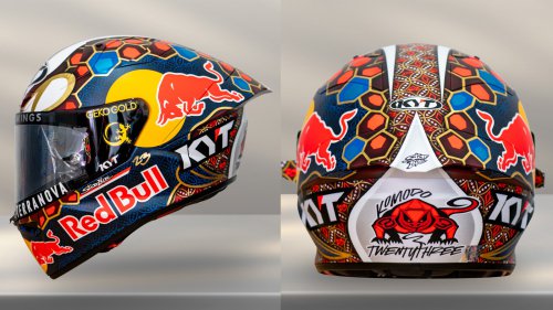 MotoGP, Pakai Helm KYT, Pembalap Ini Pamer Desain Spesial Khusus MotoGP Mandalika