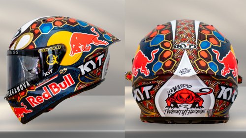 Pakai Helm KYT, Pembalap Ini Pamer Desain Spesial Khusus MotoGP Mandalika