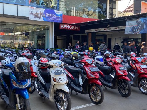 Ratusan Pengguna Yamaha Mio Pecah di Mio Ride The Hype Vol.2 Bogor, Begini Keseruannya