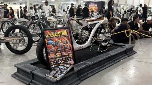 Siap Mejeng di Mooneyes Jepang, Stylo 160 Garapan HDRP 2025 Tebar Pesona di Kustomfest 2025