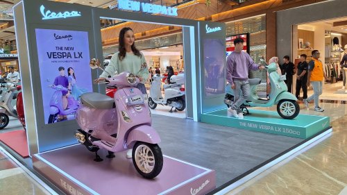 Yamaha, Hampir Seumuran Yamaha Mio, Ini Perjalanan Vespa Matic Paling Murah