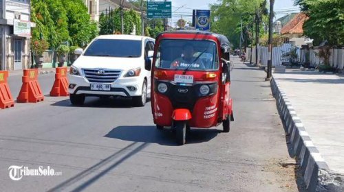 Ini Alasan Polisi Sita Bajaj Maxride yang Nekat Beroperasi di Solo