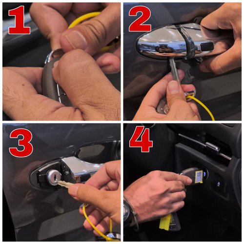 Cara Buka Pintu Mobil Secara Manual Jika Remote Keyless Habis Baterai