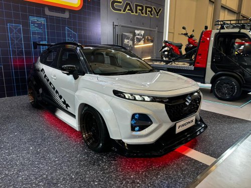 Suzuki , Suzuki Jimny, Suzuki Fornx, Jimny dan Carry Tampil Cakep di IMX 2025, Ekstrim Tapi Nyaman