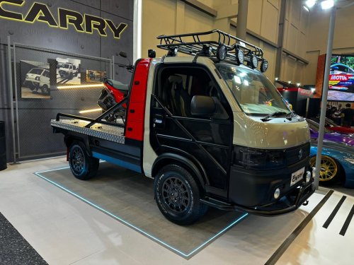 Suzuki , Suzuki Jimny, Suzuki Carry, Suzuki Fornx, Jimny dan Carry Tampil Cakep di IMX 2025, Ekstrim Tapi Nyaman