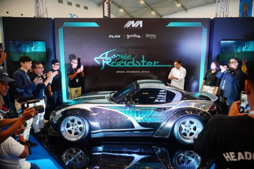 Mazda, Mazda MX-5 Miata, Mazda Miata MX-5 Toraja Roadster, Dicat Teknik 3D Pertama di Indonesia