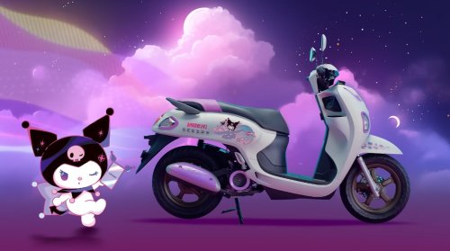 Honda, Lucu Buat ke Sekolah, Honda Scoopy Kuromi Edition Bisa Dibeli Harga Segini di Jawa Tengah
