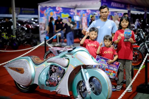 Jadi Inspirasi Modifikasi, Ratusan Motor Custom Padati HMC 2025 Solo Series
