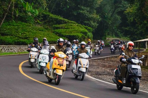 TVS Callisto Campride, Serunya Healing Bareng Komunitas Motor Bergaya Kalcer