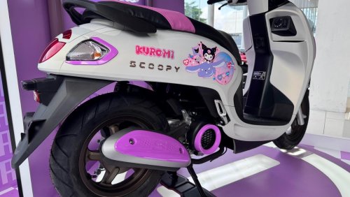 Honda, Buruan Bilang Mama, Honda Scoopy Kuromi Sudah Dijual di Yogyakarta Harga Segini Aja